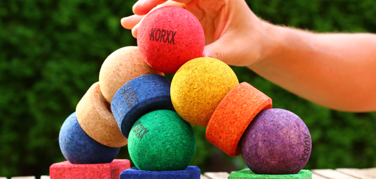 Best Montessori Toys Korxx Bausteine bunt